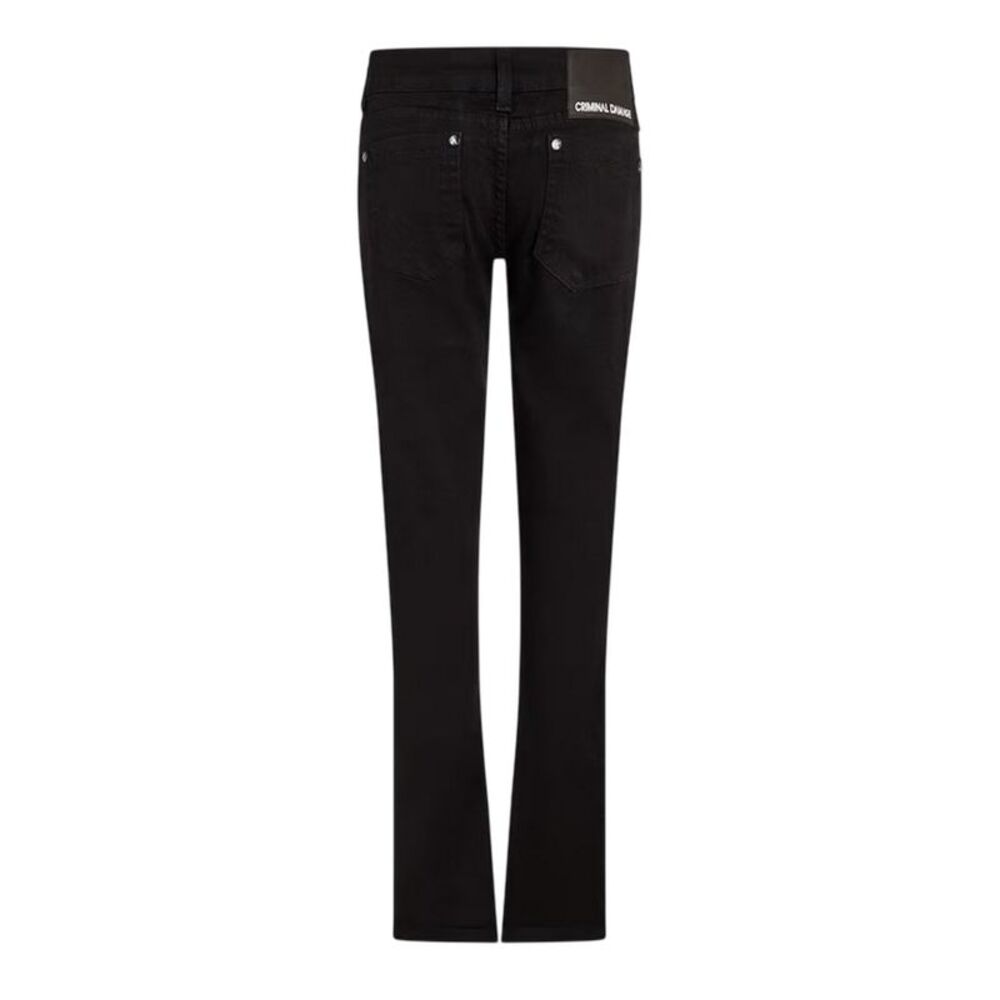 Criminal Damage Mens Skinny Jeans / Black - Picture 2 of 2